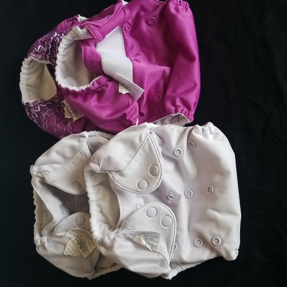 Four Bumgenius Cloth Diapers